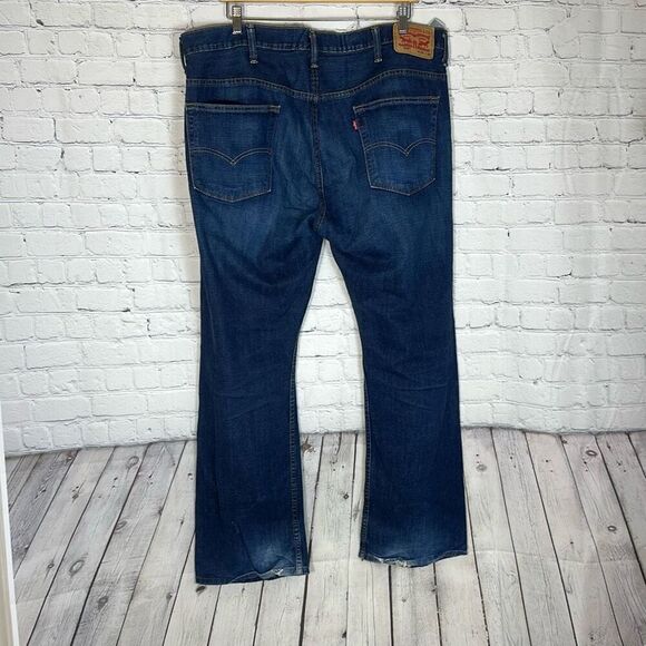 LEVI'S Men's 569 Loose Straight Medium Wash Jeans Size W38 x L32 - Picture 5 of 10
